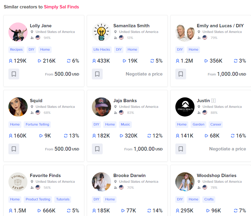 90%的人都不知道的免费Tiktok红人数据库